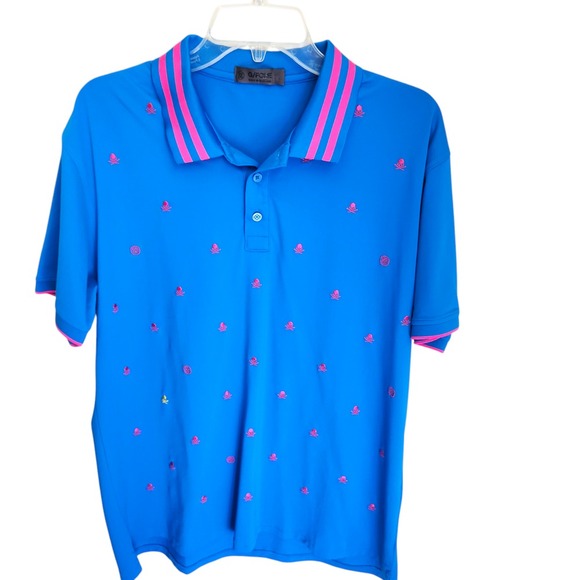 G/FORE | Shirts | Gfore Mens L Skulls Ts Embroidered Short Sleeve Golf ...